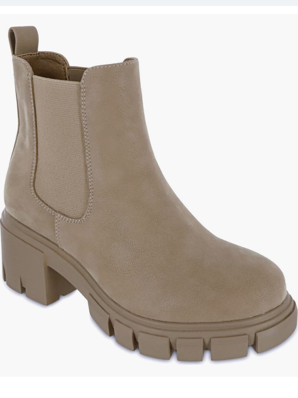 MIA Ivy Lug Sole Women’s Size 8.5 Chelsea Boot